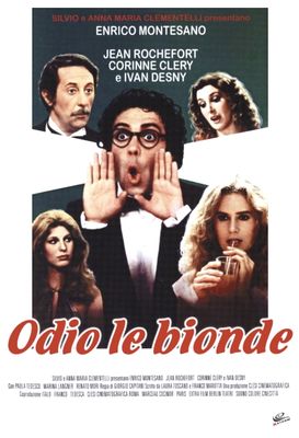 Odio le bionde poster