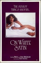 Poster On White Satin