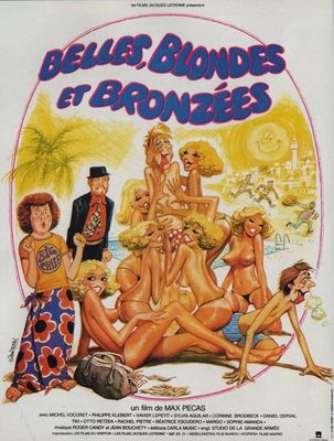 Belles, blondes et bronzées poster