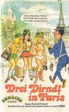 Drei Dirndl in Paris