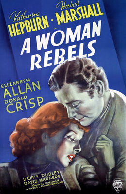 A Woman Rebels poster