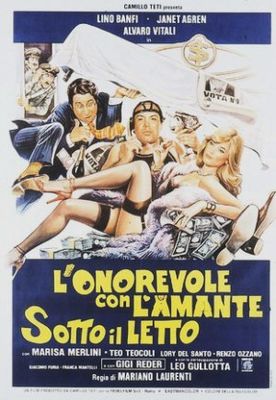 L'onorevole con l'amante sotto il letto poster