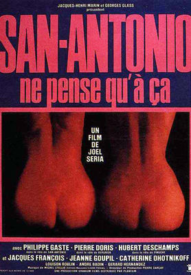 San-Antonio ne pense qu'à ça poster