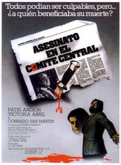Poster Asesinato en el Comité Central