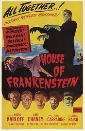 Poster House of Frankenstein