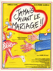 Poster Jamais avant le mariage