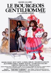Poster Le bourgeois gentilhomme
