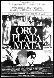 Poster Oro, Plata, Mata