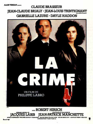 La crime poster