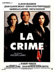 Poster La crime