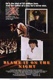 Poster Blame It on the Night