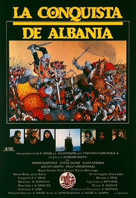 La conquista de Albania poster