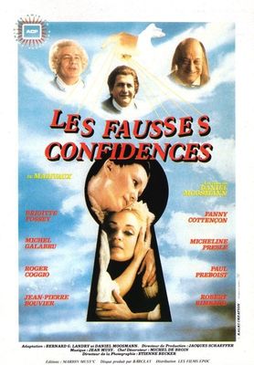 Les fausses confidences poster