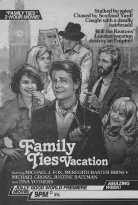 Family Ties Vacation poster