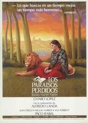 Poster Los paraísos perdidos