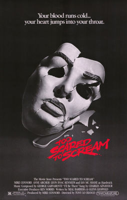 Too Scared to Scream poster