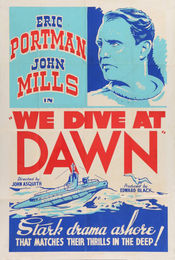 Poster We Dive at Dawn
