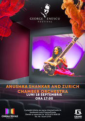 Poster Anushka Shankar and Zurich Chamber Orchestra