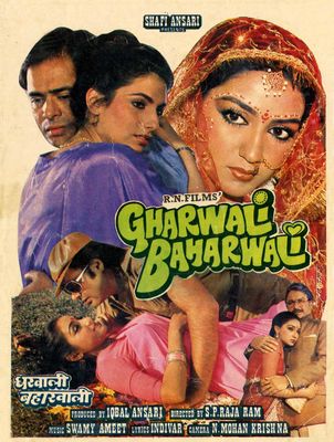 Gharwali Baharwali poster