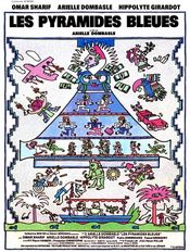 Poster Les pyramides bleues