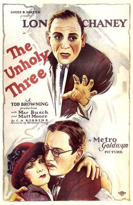 The Unholy Three poster