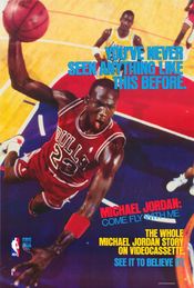 Poster Michael Jordan: Come Fly with Me