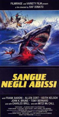 Sangue negli abissi poster