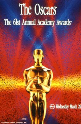 The 61st Annual Academy Awards poster