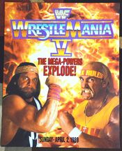 Poster WrestleMania V