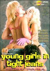 Poster Young Girls in Tight Jeans