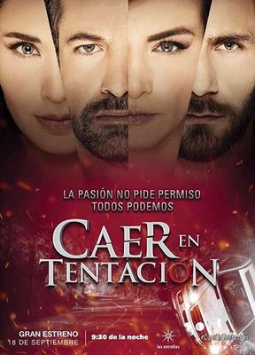 Caer en tentación poster