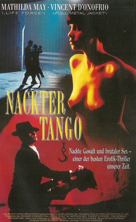 Tango nudo naked vincent d'onofrio may schrader locandina originale