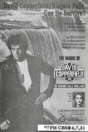 Poster The Magic of David Copperfield XII: The Niagara Falls Challenge