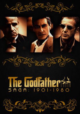 The Godfather Saga poster