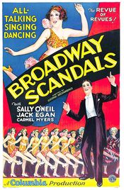Poster Broadway Scandals
