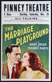 Poster The Marriage Playground