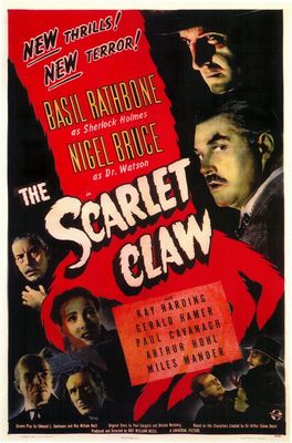 The Scarlet Claw poster