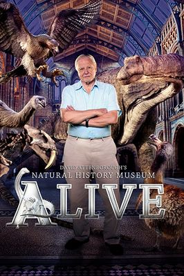 David Attenborough's Natural History Museum Alive poster