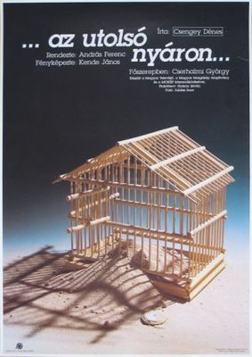 Az utolsó nyáron poster