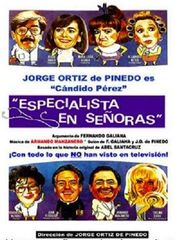 Poster Cándido Pérez, especialista en señoras
