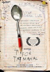 Poster T for Taj Mahal