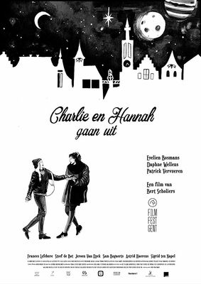 Charlie en Hannah gaan ui poster