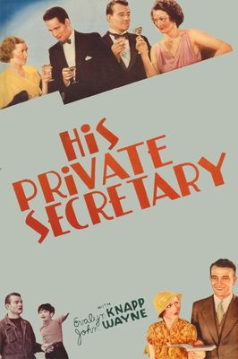 His Private Secretary poster