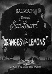 Poster Oranges and Lemons