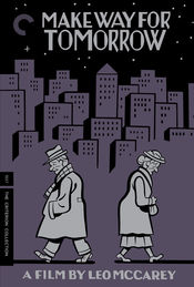 Poster Make Way for Tomorrow
