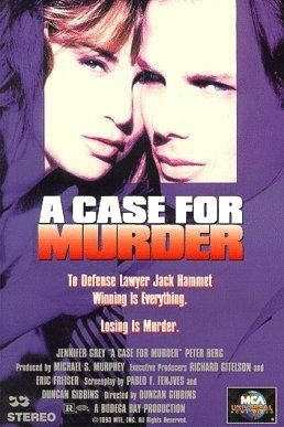 A Case for Murder poster