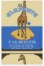 Poster El elefante y la bicicleta