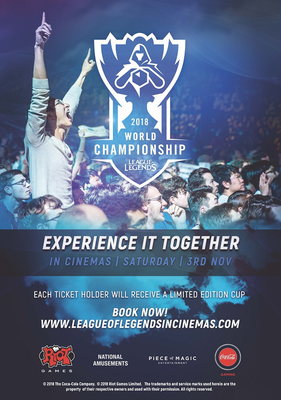 LOL World Championship Final 2018 poster