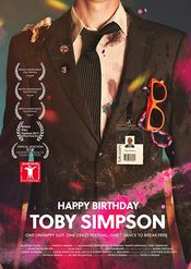 Poster Happy Birthday, Toby Simpson