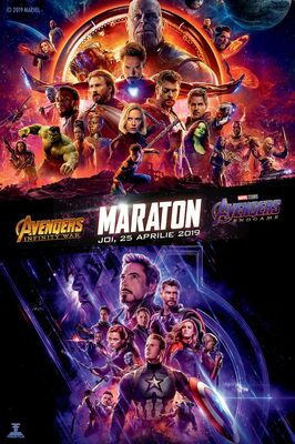 Marathon Avengers Endgame poster